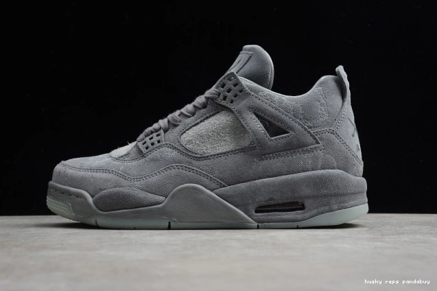 Rep Husky Air x KAWS Jordan Cool 4 Grey 930155-003 0716